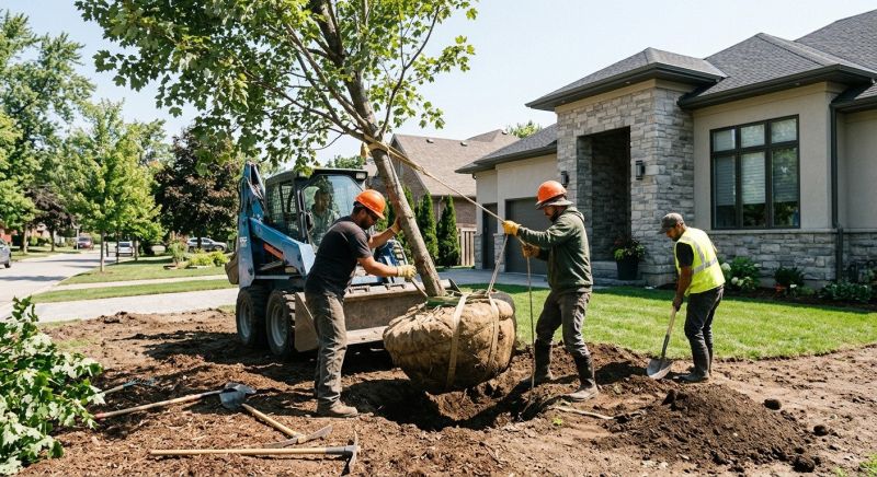 Apple Tree Planting in Ventura County, CA