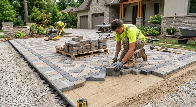 Cement Pavers Installation in Fairfield County, CT